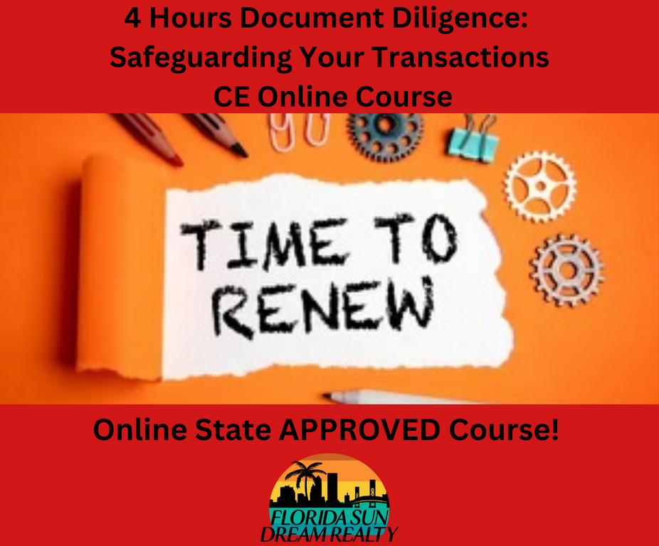 Document Diligence: Safeguarding Your Transactions CE Course