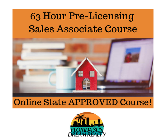 63-Hr. Florida Sales Associate Real Estate License Course