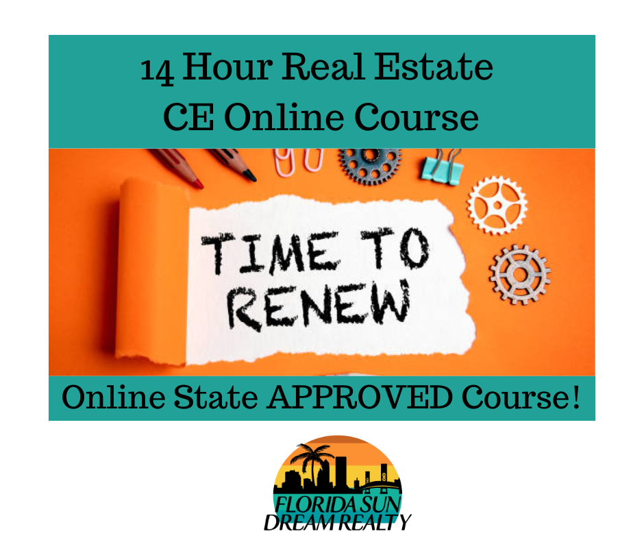 14 Hour Real Estate Continuing Education Course